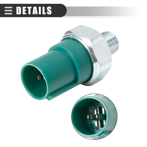Motoforti Car Engine Oil Pressure Sensor Switch,for Acura MDX 2001-2013,Metal Plastic,37250-PR3-003,Green...