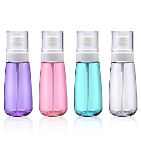 Cosywell Fine Mist Spray Bottle 3.4oz/ 100ml Empty Cosmetic Refillable Travel Containers Plastic Hair Spray Bottle Sprayer for Perfume Skincare Ma...