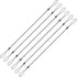 High-Elasticity Plastic Tether Lanyard for Touch Pens, Retractable Anti-Lose Coil Spring Straps for Tablets and Drawing Pens, Perfect Pen Leash Co...
