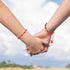 6 Pcs Adjustable Red Cord Bracelet String 7 Knot Good Luck Bracelets Knot Chain Braided for Friendship, Lovers...