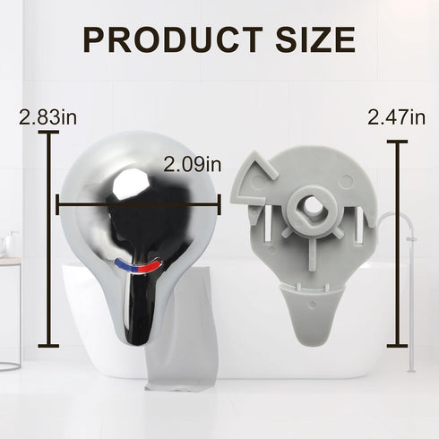 2024 Upgrade Shower Knob RP28595 for Delta Shower Handle Replacement,Fit for Delta Faucet Plumbing Replacement Parts...