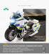 Die Cast Toy Motorcycle Model - Pull Back Vehicles with Sounds and Lights, Motorcycle Toys for Kids 3-9, for Youngsters who are into Collectible S...