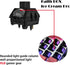 Kailh Box Ice Cream Pro Keyboard Switches,Dark Chocolate Pre-Lubed Linear 5-pin 55gf RGB All POM Switch for Mechanical Keyboard(Dark Chocolate 45P...