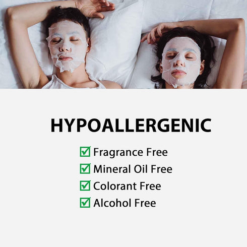 Lululun 14pc Hydrating Face Mask Set, Moisturizing Cotton Face Mask, Ideal for All Skin Type Skincare, Perfect for Daily Use - PRECIOUS GREEN & PR...