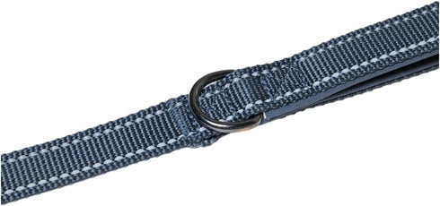 Heavy Duty Dog Leash for Large Dogs, Reflective Dog Training Leash with Neoprene Handle, Ideal for Walking, Running, and Training, 1" x 5ft, Navy,...