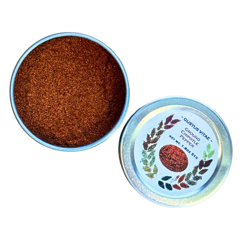 Ground Chipotle Powder | All Natural | Non GMO | 1.7 oz (48 g) | Hand Crafted | Gourmet Spice | Small Batch | Artisanal Rub | Seasoning Pack | Mag...