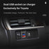 Cllena Quick Charge 3.0 & PD USB C Dual USB Port Charger Socket Power Adapter for Toyota...