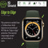 IQShield Screen Protector Compatible with Apple Watch Series 6 (44mm)(6-Pack) Anti-Bubble Clear TPU Film...