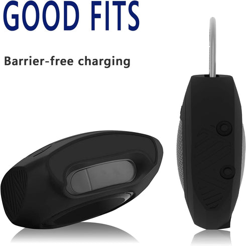 Geekria Silicone Speaker Case Cover, Compatible with JBL Clip 3 Case, Protective Waterproof Soft Skin, Replacement Bluetooth Speakers Travel Carry...