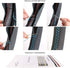 15 Inch 3D Universal Artificial Leather Steering Wheel Cover Stitch On Wrap with Needle & Thread Non-slip Black...