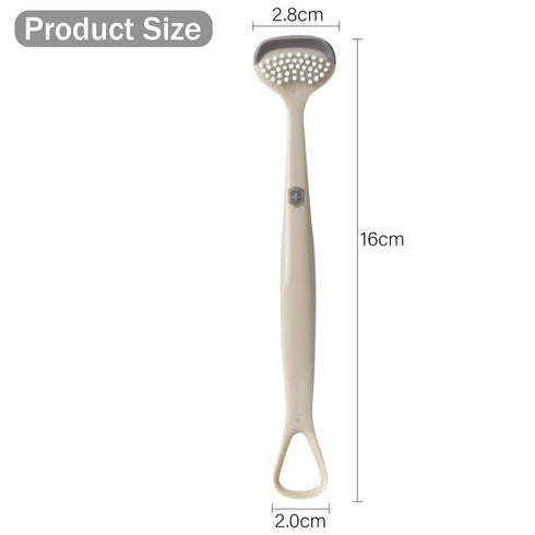 double-headed tongue scraper, hard tongue scraper for adults, reduce bad breath tongue cleaner, suitable for adults and children's tongue cleaner ...