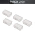 Fielect 5Pcs 9V Battery Storage Case, Battery Organizer for 9V Battery Multipurpose Battery Storage Box Holder Case Transparent for 9V Battery...