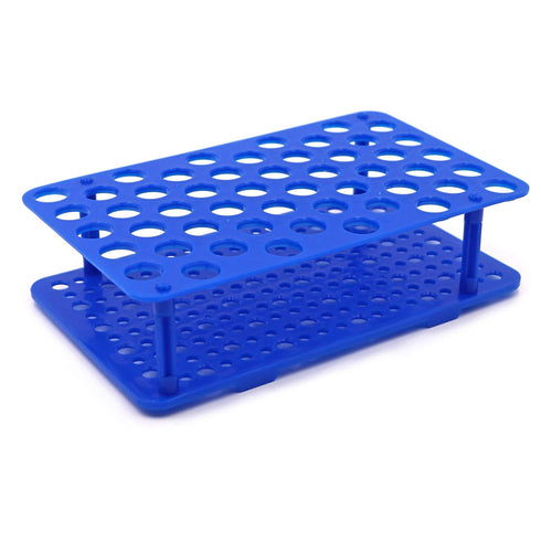 3pcs Plastic Test Tube Rack Holder for 10ml/15ml Centrifuge Tubes, 50 Holes Detachable Centrifuge Tube Rack for Lab...