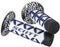 Scott Sports 219626-1006 Blue/White Diamond Motorcycle Grips...