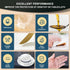 14x24 inch Clear Table Protector Plastic PVC Desk Protector Tablecloth Cover Office Desk Pad Mat Wood Furniture Glass Dining Tabletop Countertop P...