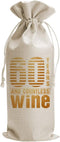 LONLONBANG Funny 60th Birthday Gift Wine Bags, Funny Personalized Bday Gift Ideas for Women Men Mom Dad Boss Co-worker Friend, 60th Birthday Party...