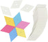 300pcs 1.5 Inch Diamond 60 Degrees Paper Piecing Paper for quilting DIY sewing crafts,6 Point Diamond Paper Piecing Templates...