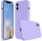 Case for iPhone 12 Silicone, Soft Liquid Silicone Gel Rubber Phone Case Shockproof Protective Case Cover with Camera Lens Protector for iPhone 12 ...
