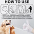 ?12PCS?Cleaning Glove for Dog and Cat, Wipes Gloves for Dog and Cat Fur Face, Ear, Eye, Paws Cleaning Wipes Pet Wash Free Gloves, Grooming Wipes f...