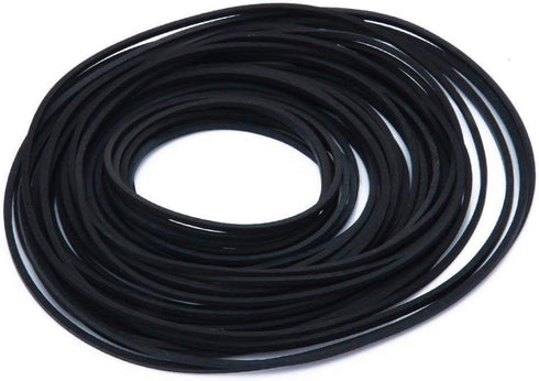 Rubber Belt DVD/CD Cassette Recorder Repair Maintenance Mix Cassette Rubber Square Belt Black(60PCS) 1...