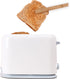 HIC Kitchen Toast Tongs, Natural Bamboo, 12-Inches...