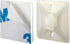 XHF 100 PCS 3/4" White Self Adhesive Cable Zip Tie Mounts Wire Cable Clips Holders Management Anchors Organizer Holders Squares(HS-101S)...