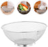 Stainless Steel Rice Basket Noodle Strainer Large Strainer Washing Machine Filter Vegetable Washing Basket Fruits Basket Stainless Steel Washing B...