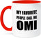 3dRose mug_232534_5 "My Favorite People Call Me Omi - Fun Black Text Design For Grandma" Ceramic Mug, Black/Red, 11 oz...