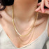 14K Gold Plated Layering Choker Necklaces for Women| Snake Chain,Cuban Link Chain,Paperclip Layered Chains Necklace for Women Trendy Jewelry....