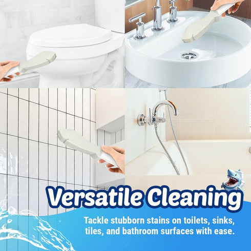 4 PACK Pumice Stone for Toilet Cleaning | Toilet Pumice Stone with Handle | Pumice Cleaning Stone for Toilet Bowl...