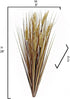 Admired By Nature 28" Artificial Autumn Flowers Artificial Wheat Grain Flowers Grass Bush for Home Kitchen Office Wedding Flowers Arrangement Farm...