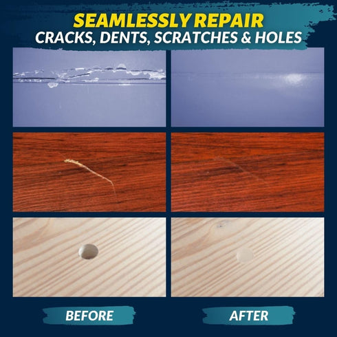 Coconix Floor & Furniture Repair Kit | Fix Scratches, Scuffs, and Dents on Hardwood Floors, Furniture, and Laminate Surfaces | Easy Application wi...