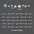 Cheerland Iridescent Circle Garlands Under The Sea Party Decorations Holographic Ocean Party Hanging Streamers for Mermaid Birthday Bubble Backdro...