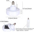 E12 Battery Operated Light Bulb,Screw in Puck Lights with Remote,Battery Powered LED Light Bulbs Small Puck Light for Not Electricity Wall Sconce ...