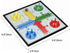 Ludo Game Board Set -9.5”, Magnetic Folding Travel Classic Strategy Game for Kids and Adults (Right Angled)...