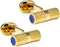 Checkered Cylinder with Blue Tips Cufflinks...