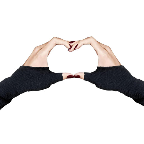 Thumb Arthritis Wrist Brace Compression Gloves,Comfort Fingerless Crocheting Arthritis Support Glove,Relief Carpal Tunnel and Thumb Arthritis Pain...
