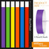 600 Counts Paper Wristbands Neon Wrist Bands Waterproof Hand Bands for Events Bulk Party Armbands Multicolor Pack Adhesive Bracelets Identificatio...
