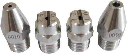 4 GPM Pressure Washer Nozzle,J Rod Tip Water Cleaning Soft Wash Nozzle kits,4 Way Jrod Washing Tip Holder,1/4" Quick Connect 0° 25° 40°...