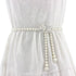 Elegant Pearl Women's Belt Simple Adjustable Thin Chain Belt For Ladies Dress Skinny Waistband Decorative Jewelry...