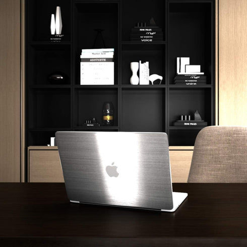 Silver Contact Paper [Thicken Stainless Steel Metallic Feel Waterproof Oil-Proof Peel and Stick Wallpaper for Kitchen Cabinet Dishwasher Refrigera...