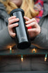bobble French Coffee Presse, On-The-Go use, Quick Brew, Slim Design, Triple Wall Insulation, 14 oz (Black)...