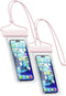 Waterproof Bag Phone Dry Pouch: iPhone Water Proof Protector for Snorkeling Swimming (Pink)...