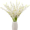 BOMAROLAN Artificial Orchid Silk Fake Flowers Faux Dancing Lady Orchids Stems Flower 10 Pcs Real Touch for Wedding Home Office Party Hotel Yard De...