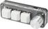 Cuifati Mini 3 Key Keypad with Knob, One Handed Macro Mechanical Keyboard, 3 Fully Programmable Keys, for, for Vista, for, for Macos...