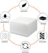 100 Pcs Cushion Foam Pouches & Foam Sheets, Dveda 12"x12" Packing Foam Pouches, Cushion Wrap Sheets Moving Supplies, for Packing Moving Shipping a...