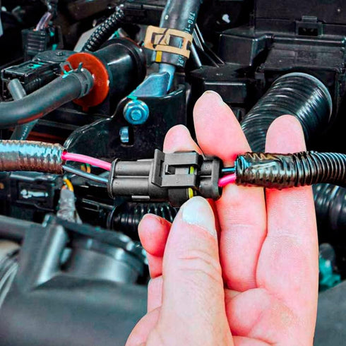 352Pcs 26 Kits Waterproof Automotive Wire Connectors Kit 1/2/3/4/ Pin Automotive Electrical Connectors Male and Female Wiring Connectors Kit 22-16...