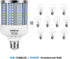 2 Pack 280W Equivalent LED Corn Light Bulb, 4000 Lumen 6500K Cool White Daylight 40W LED Corn Lamp,E26/E27 Medium Base,for Indoor Outdoor Warehous...