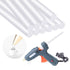 Mini Hot Glue Sticks Clear, 3.93x0.27 Inch 72pcs Small Hot Glue Sticks for Fabric Wood, Hot Melt Adhesive Glue Sticks Bulk for Craft DIY Art Gluin...