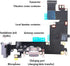 Johncase OEM Charging Port Dock Connector Flex Cable w/Microphone + Headphone Audio Jack Port Ribbon Replacement Part Compatible for iPhone 6 Plus...